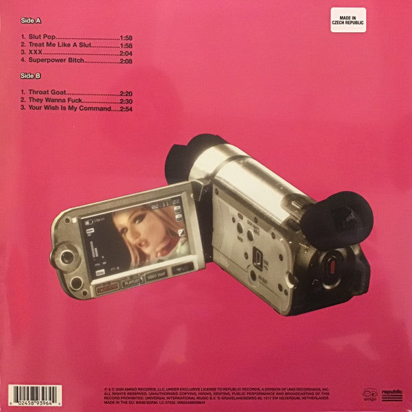 Kim Petras – Slut Pop - LP Color Rosa