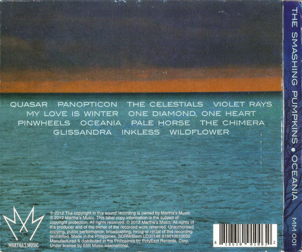 Smashing Pumpkins – Oceania - CD