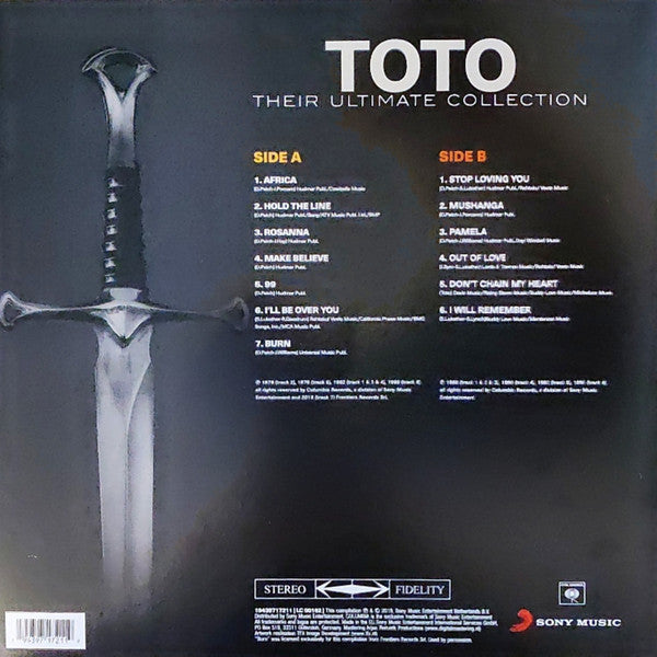 Toto – Their Ultimate Collection - LP