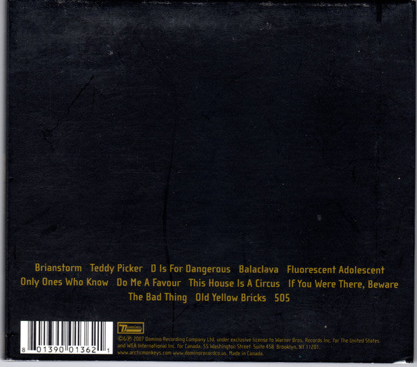 Arctic Monkeys – Favourite Worst Nightmare - CD