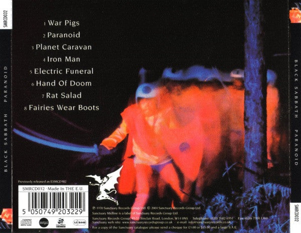 Black Sabbath – Paranoid - CD
