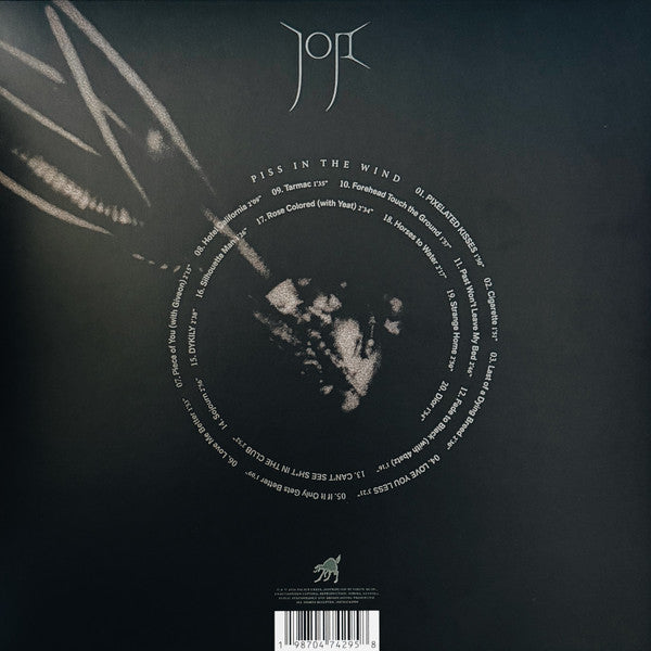 The Vintage Store - Joji – Piss In The Wind - LP - Clear w/ Red