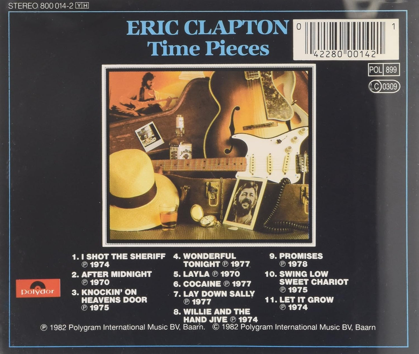 Eric Clapton – Time Pieces - The Best Of Eric Clapton CD