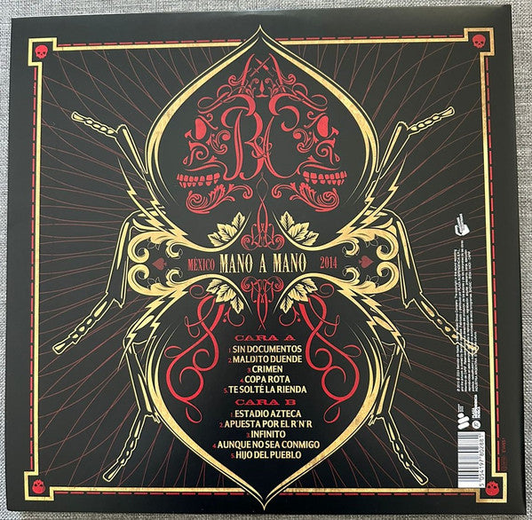Enrique Bunbury & Andrés Calamaro – Hijos Del Pueblo (México Mano A Mano 2014) - LP