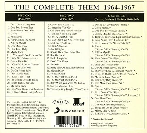 Them – The Complete Them 1964-1967 CD
