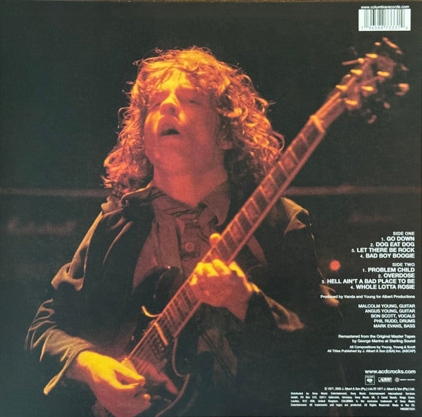 AC/DC – Let There Be Rock - LP Dorado
