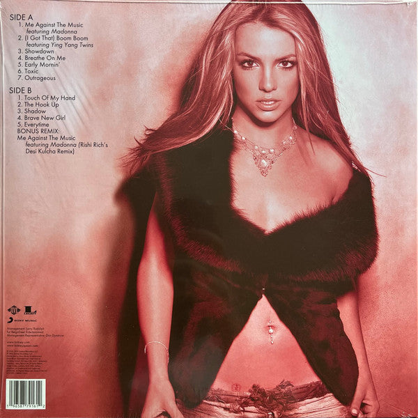 Britney Spears – In The Zone - LP Azul