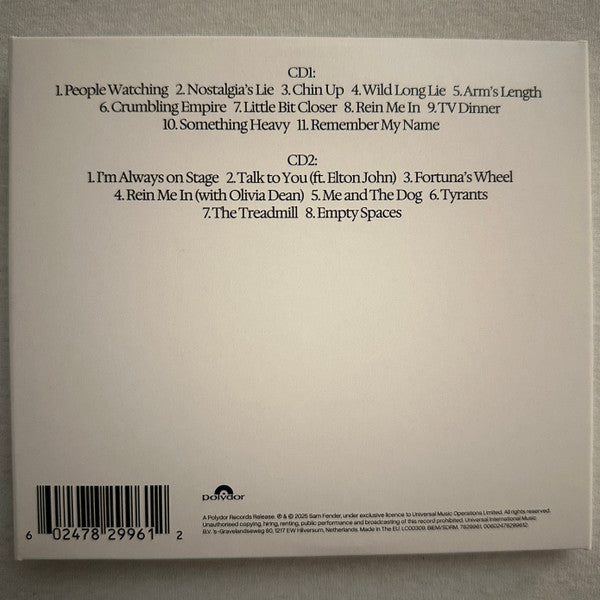 Sam Fender – People Watching - CD