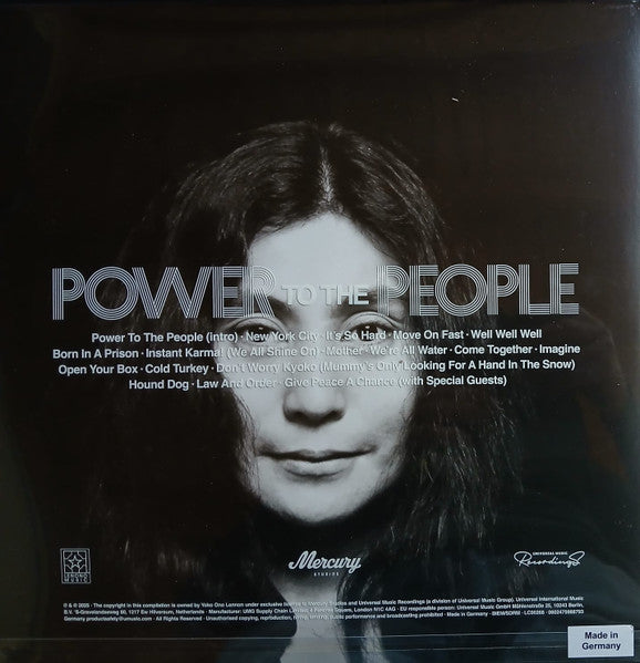 John Lennon & Yoko Ono – Power To The People (Live At The One To One Concert, New York City, 1972)