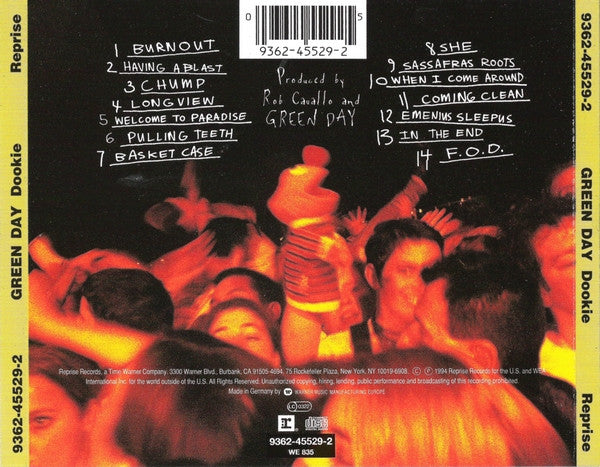 Green Day – Dookie CD
