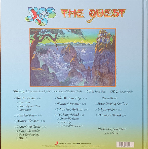 Yes – The Quest - CD+Blu Ray