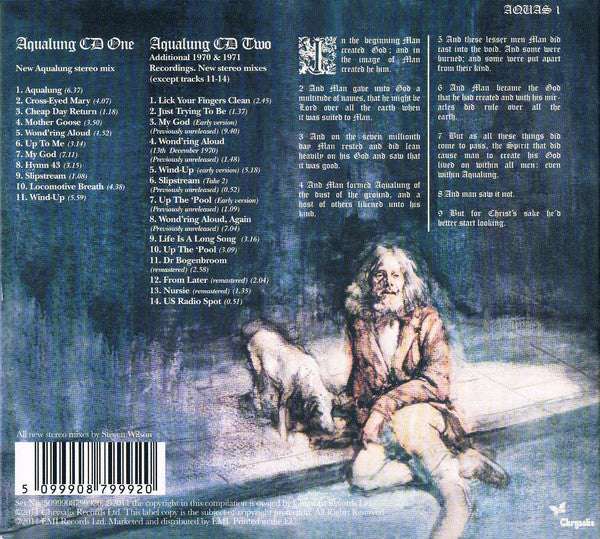 Jethro Tull – Aqualung (40th Anniversary Special Edition) - CD