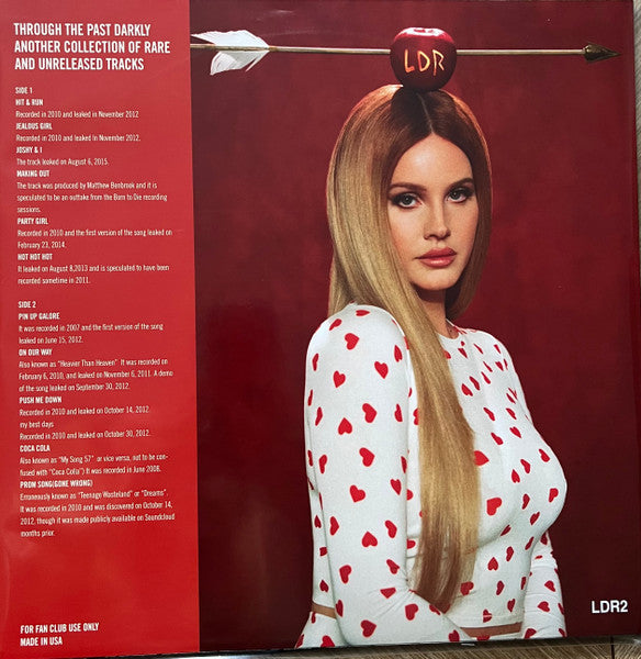 Lana Del Rey – Through The Past Darkly - Another Collection Of Rare And Unreleased Tracks - LP
