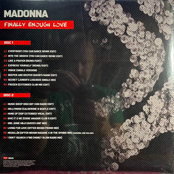 Madonna – Finally Enough Love - LP