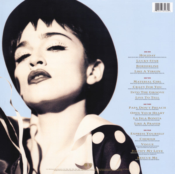 Madonna – The Immaculate Collection - LP