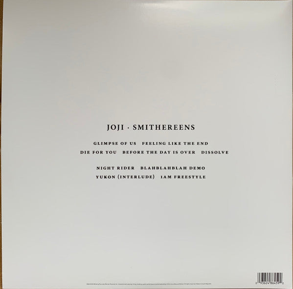 Joji – Smithereens - Lp Transparente