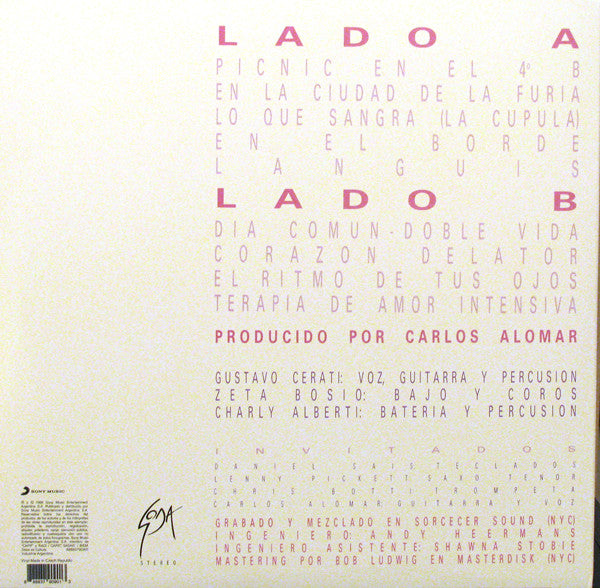 Soda Stereo - Doble Vida - LP
