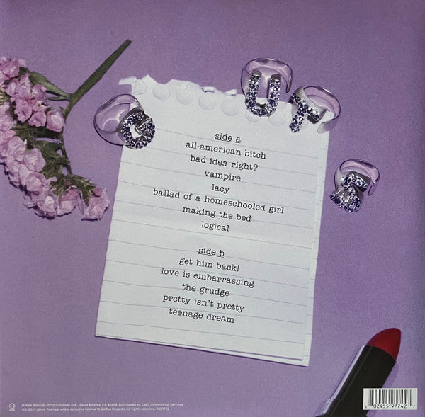 Olivia Rodrigo – Guts - LP Color Magenta