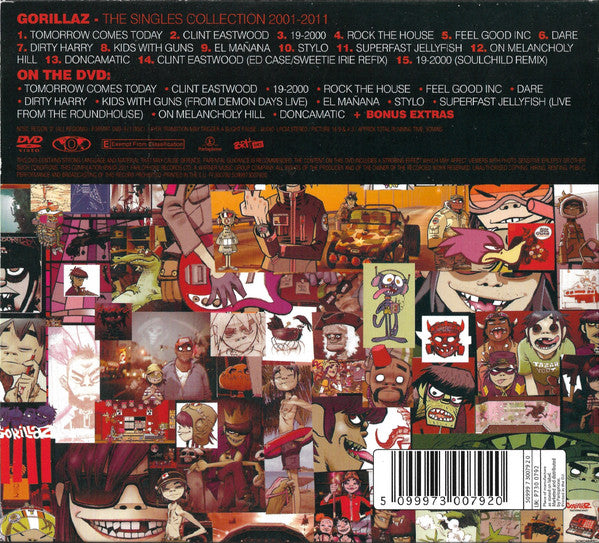 The Vintage Store - Gorillaz – The Singles Collection 2001-2011