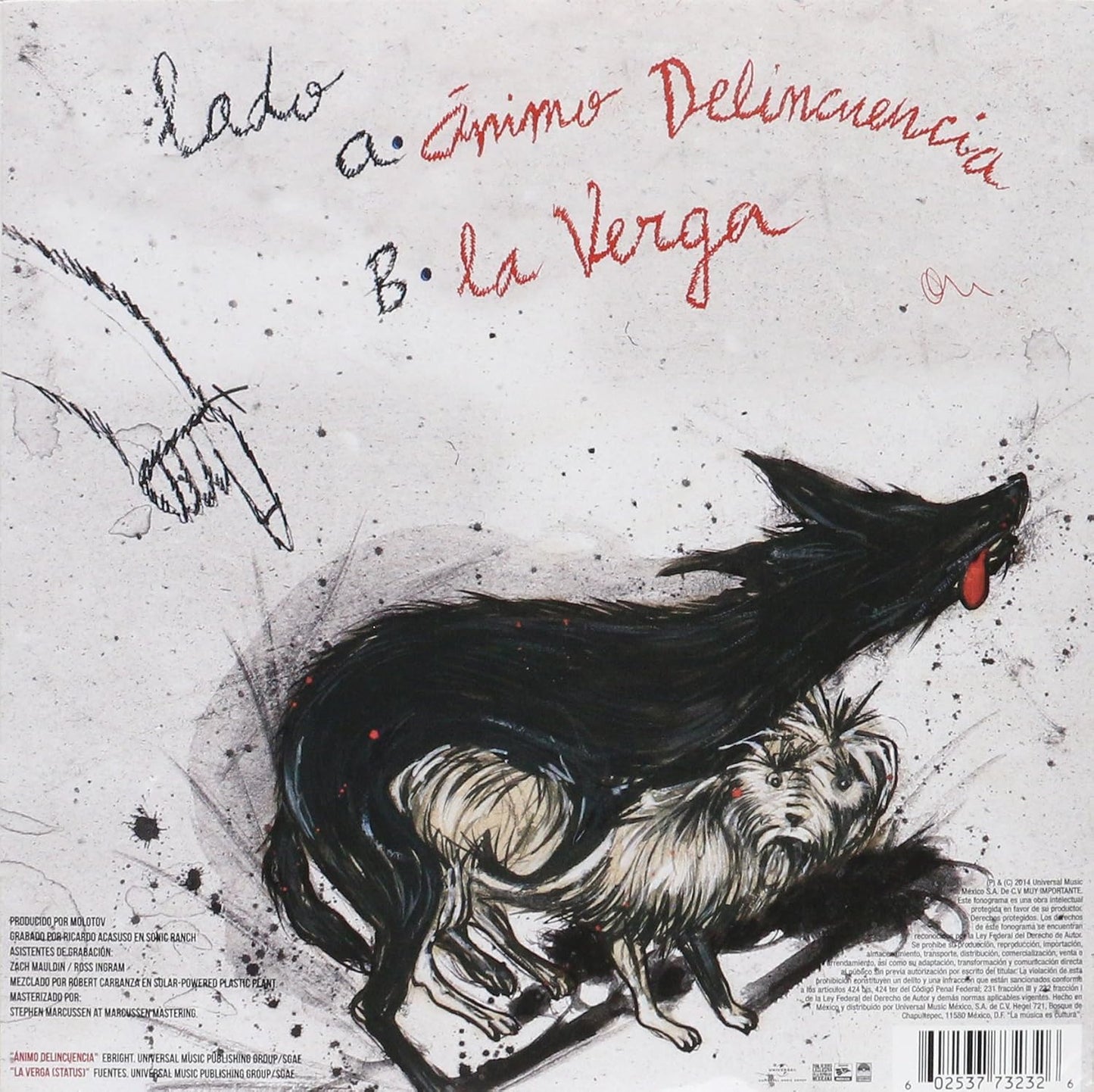 Molotov - Animo Delincuencia - LP 7 Pulgadas