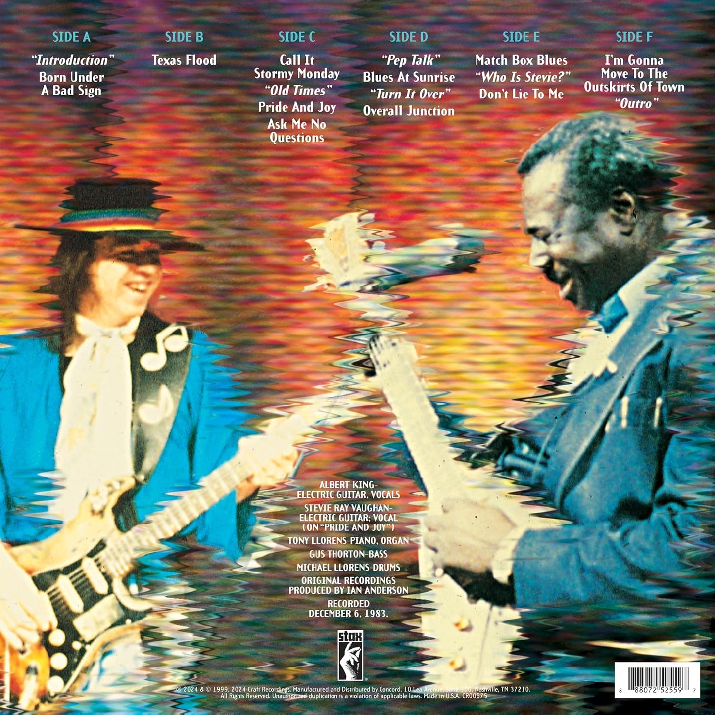 Albert King With Stevie Ray Vaughan – In Session LP