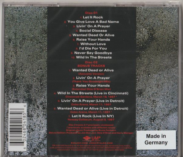 Bon Jovi – Slippery When Wet Is Now Deluxe - CD