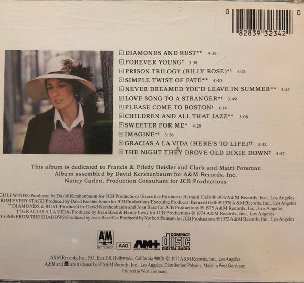 Joan Baez – The Best Of Joan C. Baez - CD