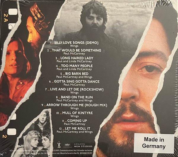 Paul McCartney – Man On The Run (Music From The Motion Picture Soundtrack) - CD
