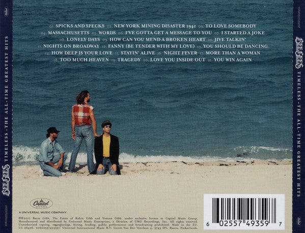 Bee Gees – Timeless - The All-Time Greatest Hits - CD
