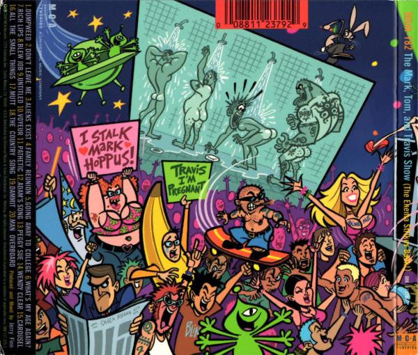 Blink-182 – The Mark, Tom And Travis Show (The Enema Strikes Back!) - CD