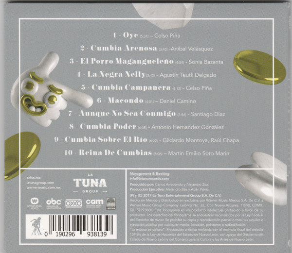 Celso Piña Y Su Ronda Bogotá + Orquesta De Baja California – Música Es Música - CD+DVD