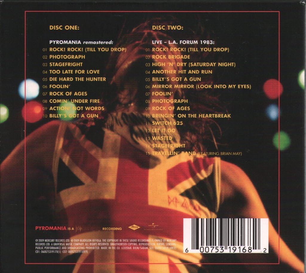 Def Leppard – Pyromania Deluxe -  CD
