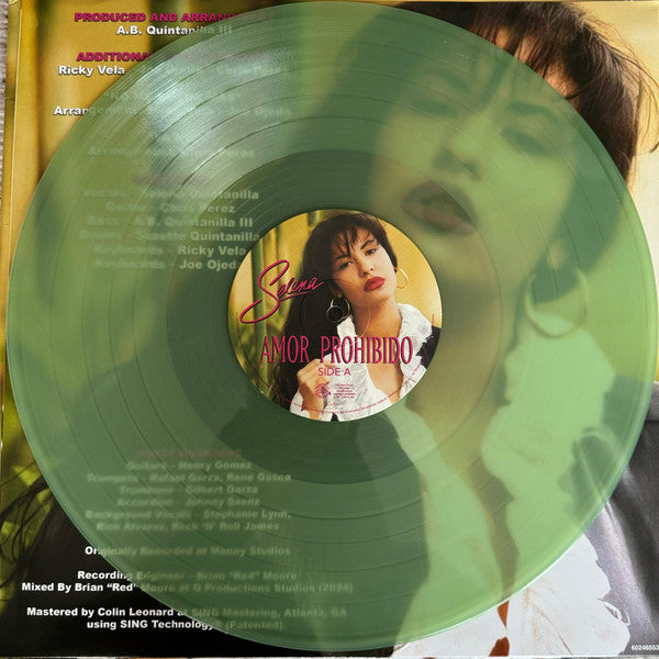 Selena – Amor Prohibido LP Verde