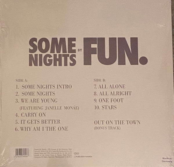 Fun. – Some Nights - LP Silver