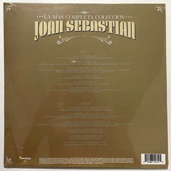 Joan Sebastian – La Más Completa Colección - LP