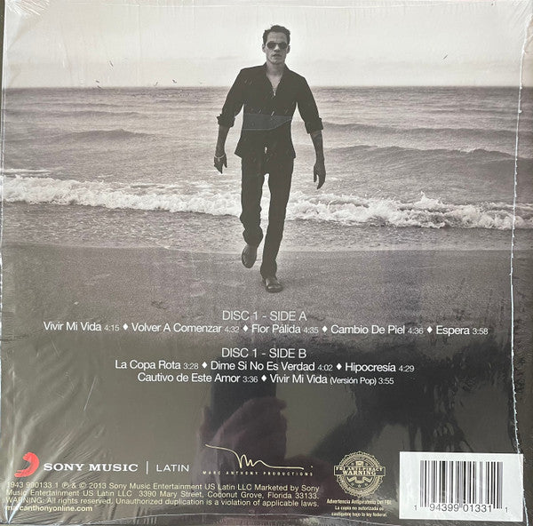 Marc Anthony – 3.0 - LP Blanco/Negro