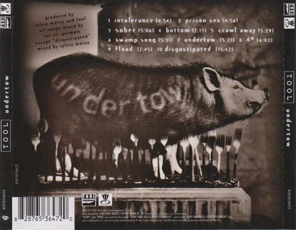 Tool  – Undertow - CD