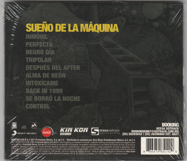 Kinky – Sueño De La Máquina - CD