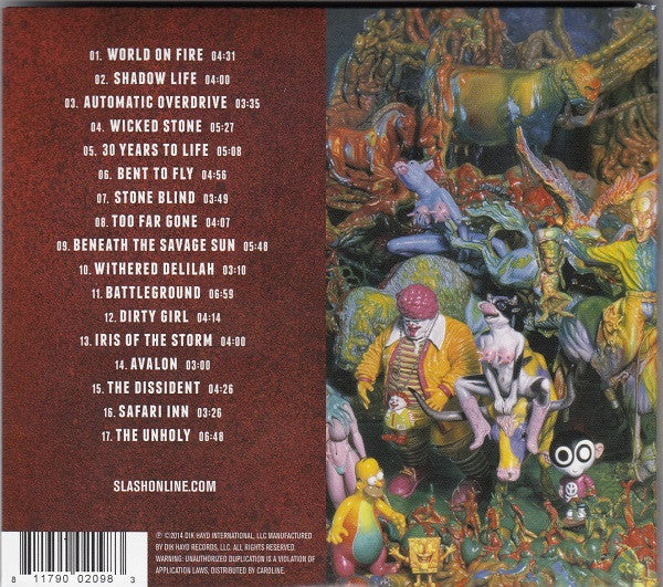 Slash (3) Featuring Myles Kennedy And The Conspirators – World On Fire - CD