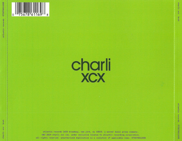 Charli XCX – Brat - CD