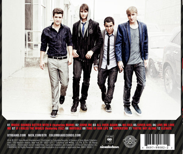 Big Time Rush – Elevate - CD