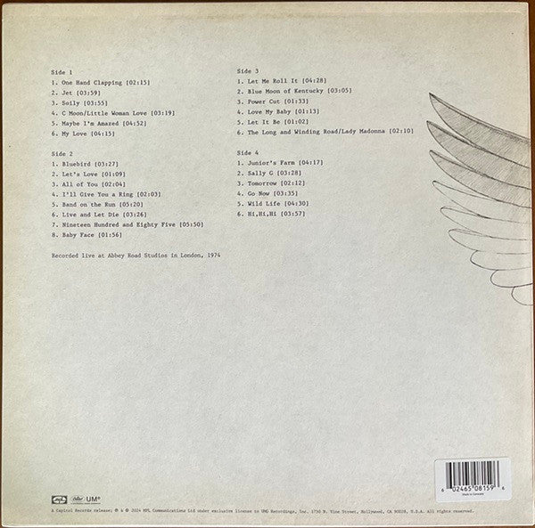 Paul McCartney & Wings – One Hand Clapping - LP