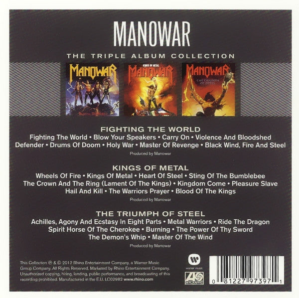 Manowar – The Triple Album Collection - CD