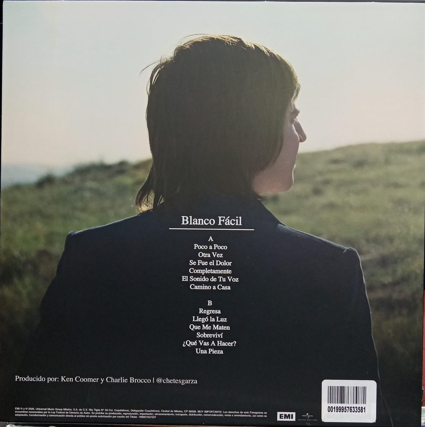Chetes - Blanco Facil XX Aniversario - LP Blanco Firmado
