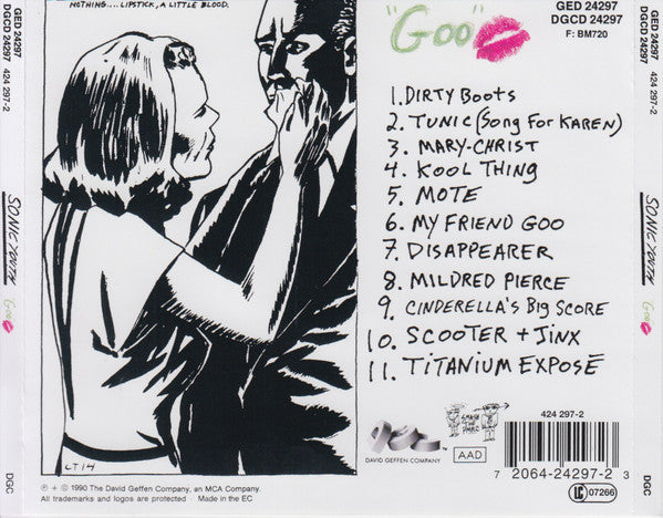 Sonic Youth – Goo - CD