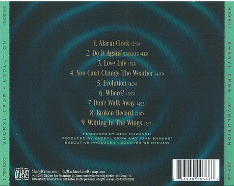 Sheryl Crow – Evolution - Cd