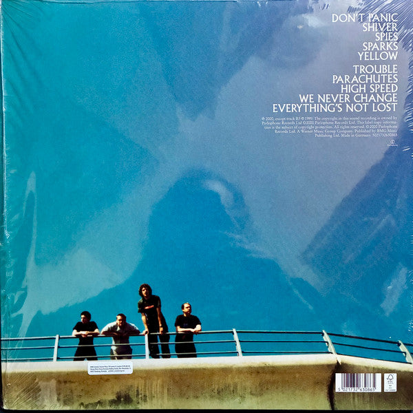 Coldplay – Parachutes - LP Transparente