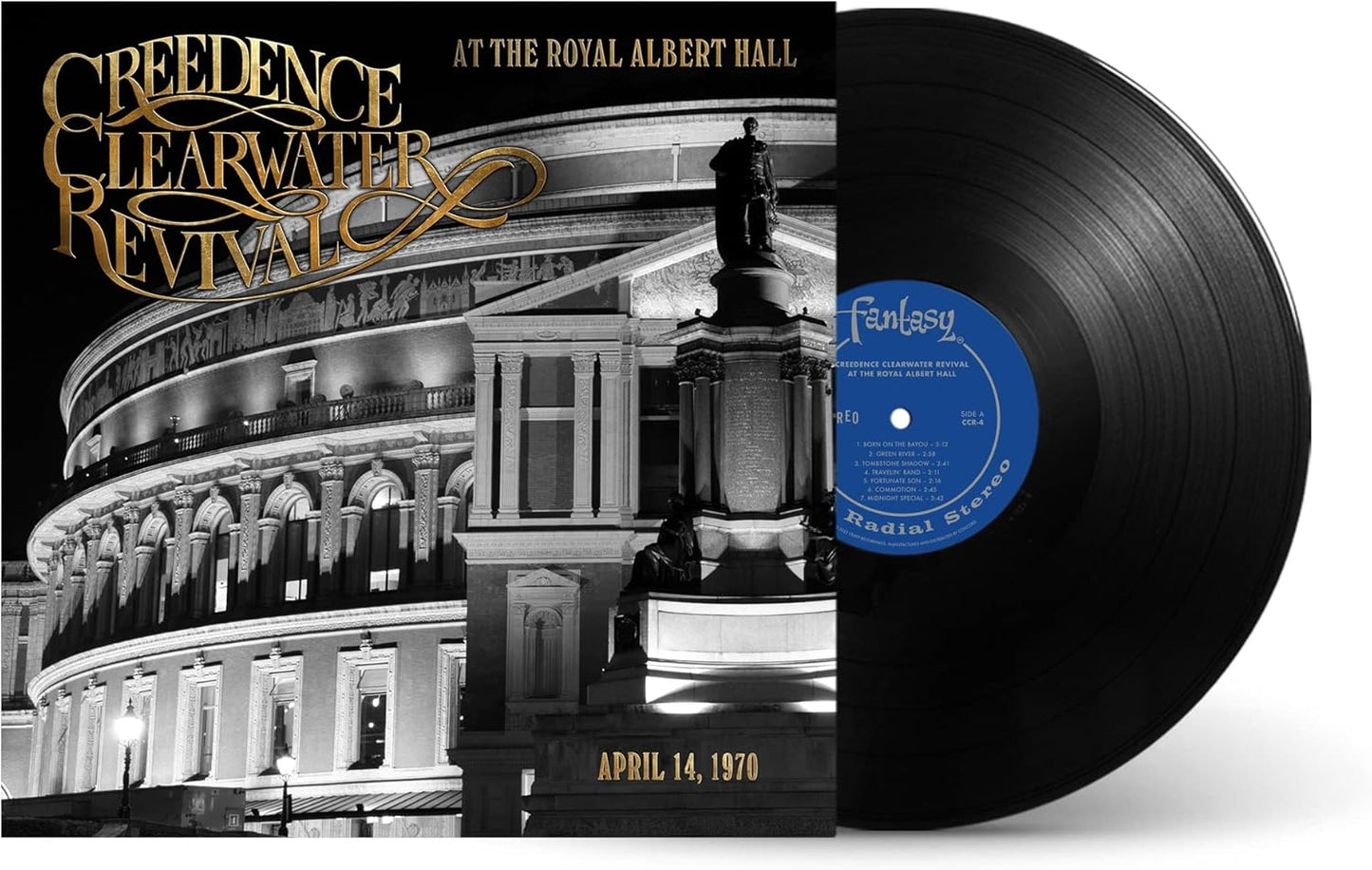 Creedence Clearwater Revival – At The Royal Albert Hall April 14, 1970 LP