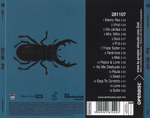 Zoé  – 281107 - CD