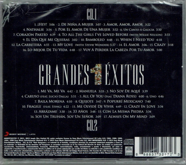 Julio Iglesias – 1 (Grandes Éxitos) Edición México - CD